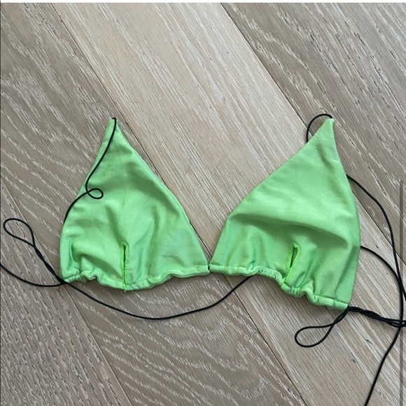 *Exclusive Not Sold Online* Green Ignite String Bikini Top Dan Bilzerian - Picture 3 of 4